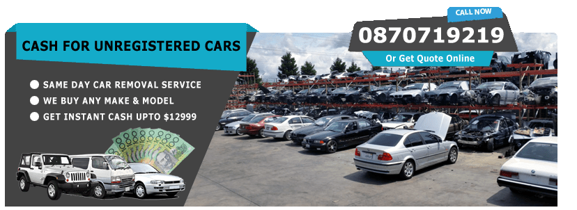 Cash for Unregistered Cars Adelaide